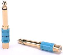 Изображение товара Аудиопереходник VENTION VDD-C03 Jack 6.3 (m) - RCA (f) позолота голубой