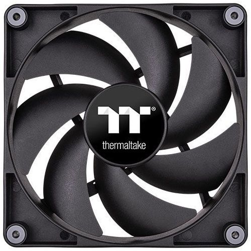 Вентилятор Thermaltake CT140 2шт, 140мм, 4-pin, 1500об/мин, 30.5 дБ, черный, Ret [cl-f148-pl14bl-a]