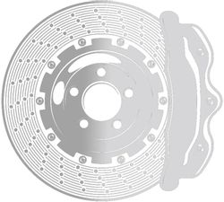 Тормозной диск SANGSIN BRAKE SD5302, передний