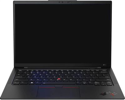 Ноутбук Lenovo ThinkPad X1 Carbon G10 21CCS9PV01, 14", 2023, IPS, Intel Core i7 1265U 1.8ГГц, 10-ядерный, 16ГБ LPDDR5, 1ТБ SSD,  Intel Iris Xe graphics, Free DOS, черный