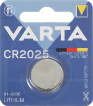 Изображение товара Батарейка VARTA CR2025 BL1 Lithium 3 В