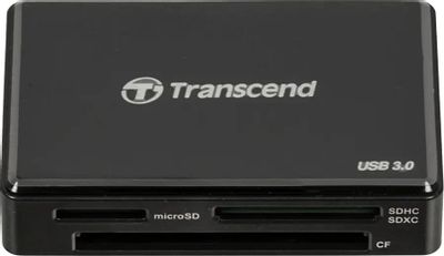 Картридер внешний Transcend TS-RDF8K, черный – купить в Ситилинк | 639754