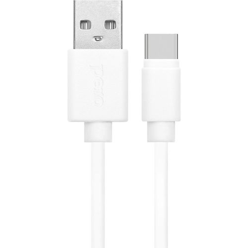 Кабель PERO DC-03, USB Type-C (m) — USB (m), белый [prdc-03tc2mw]