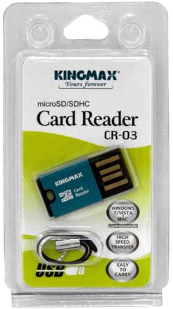 Устройство чтения карт памяти Kingmax MicroSD CR-03