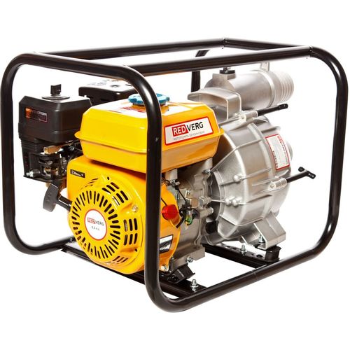 Мотопомпа бензиновая REDVERG RD-DWP80L, для грязной воды, 750л/мин