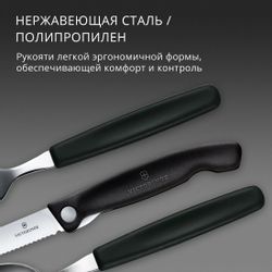 Набор столовых приборов Victorinox Swiss Classic 6.7193.3F, сталь нержавеющая, 3шт