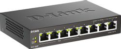 Коммутатор D-Link DGS-1008P, неуправляемый