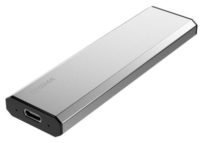 Внешний диск SSD Digma RUN X, 2ТБ, серебристый [dgsr8002t1msr]