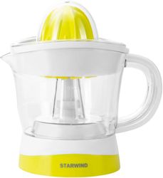 Соковыжималка StarWind SJ1121, желтый и прозрачный