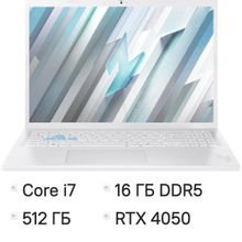 Изображение товара Игровой ноутбук Acer Nitro Lite 16 NL16-71G-74YP с GTX 4050 и Core i7