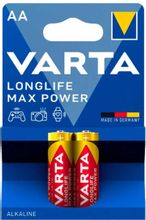 Изображение товара AA Батарейка VARTA LongLife Max Power LR6 Alkaline,  2 шт.