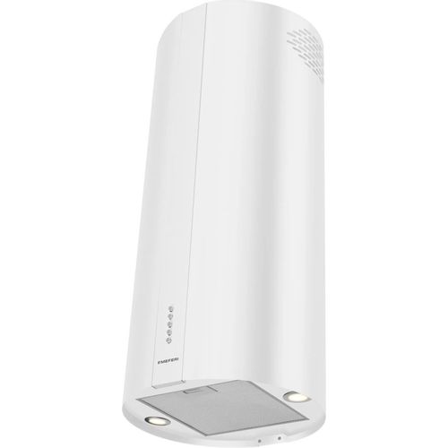 Вытяжка каминная MEFERI Power TUBE40WH, кнопочное управление, белый