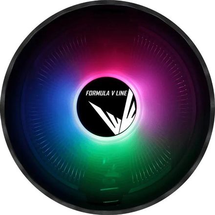 Устройство охлаждения (кулер) Formula AC Air Frost Plus,  3-pin,  RGB,  120мм,  черный,  retail [air frost plus frgb 3p]