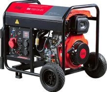 Изображение товара Дизельный генератор FUBAG DS 7000 DA ES 7 кВт с автозапуском на колесах