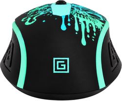 Мышь проводная Oklick 702G, USB, черный