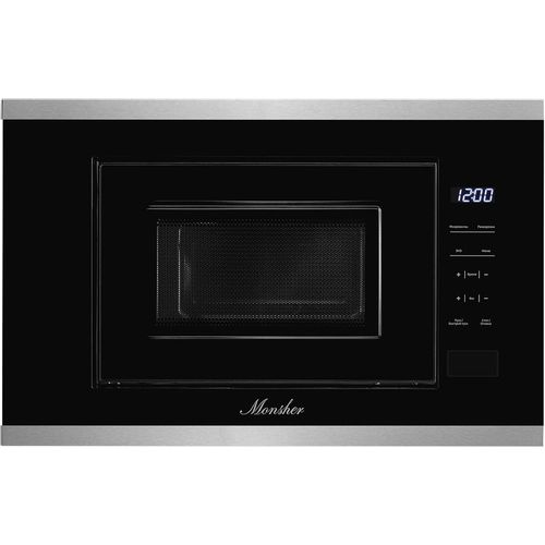 Встраиваемая микроволновая печь MONSHER High-Tech MMH 1020 BX, 20л, 700Вт, черный [76481]
