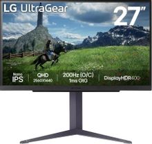Изображение товара 27 LG UltraGear монитор 2560x1440 IPS 180Гц HDR DisplayHDR 400 геймерский
