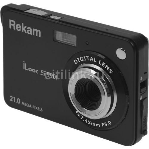Цифровой компактный фотоаппарат Rekam iLook S990i, черный