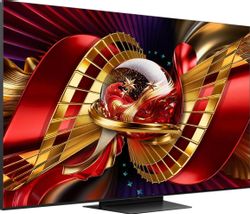65" Телевизор TCL 65C8L SQD-Mini LED QLED, 4K Ultra HD, СМАРТ ТВ, Google TV, черный
