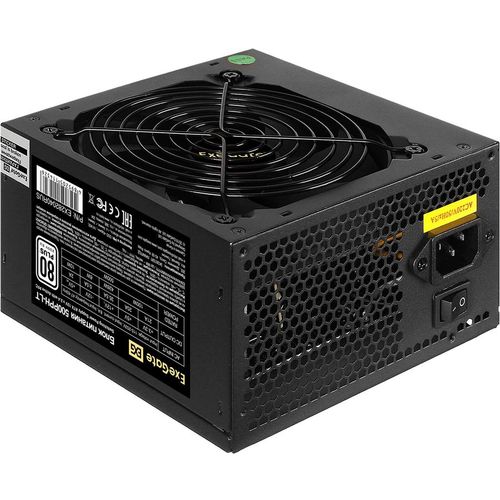 Блок питания EXEGATE 500PPH-LT, 500Вт, 80 PLUS WHITE, 120мм, черный [ex282040rus-oem]