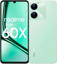 Изображение товара Смартфон REALME Note 60х 3 ГБ 64 ГБ IP54 Android 14 зеленый