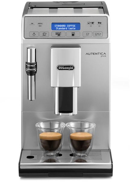 Кофемашина DeLonghi Autentica Plus ETAM29.620.SB,  серебристый/черный
