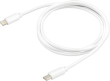 Изображение товара Кабель Buro Lightning (m) -  USB Type-C (m),  1м,  3A,  белый [pd18w]