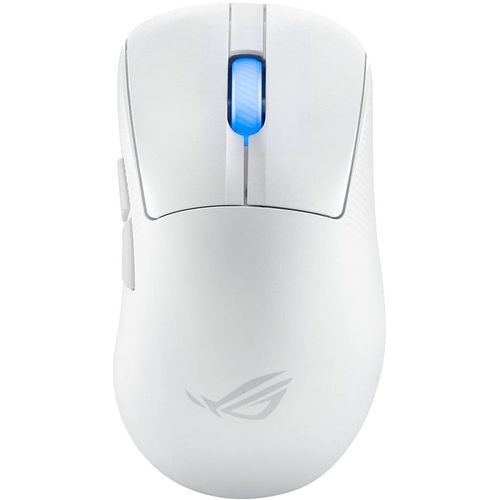 Мышь беспроводная ASUS Rog Keris II Ace, игровая, Bluetooth/Радио, оптическая, USB, USB-C, 42000dpi, белый [90mp03n0-bmua10]