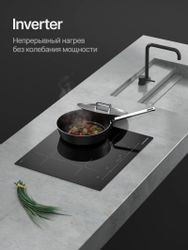 Индукционная варочная поверхность KUPPERSBERG ICI 624,  стеклокерамика, черный