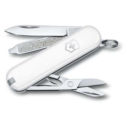 Складной нож Victorinox Classic SD Falling Snow, функций: 7, 58мм, коробка подарочная [0.6223.7g]