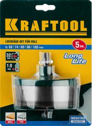 Набор коронок Kraftool 29584-H5-32, по дереву