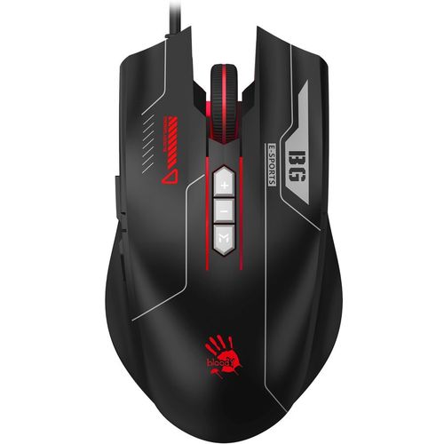 Мышь проводная A4TECH Bloody ES7, игровая, оптическая, USB, 6000dpi, черный