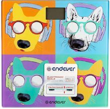 Изображение товара Напольные весы Endever Aurora-566 до 150 кг стеклянный дизайн