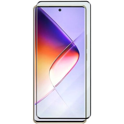 Защитное стекло для экрана ZIBELINO для Infinix Note 40 Pro 4G/5G/Note 40 Pro+ 5G антиблик, 3D, 1 шт, черный [ztg-3d-inf-n40-pro-blk]