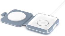 Изображение товара Беспроводное зарядное устройство LYAMBDA LMS201_BL,  USB-C, 15Вт, 3A, голубой