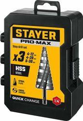 Набор сверл Stayer 29661-4-30-H3,  шестигранный