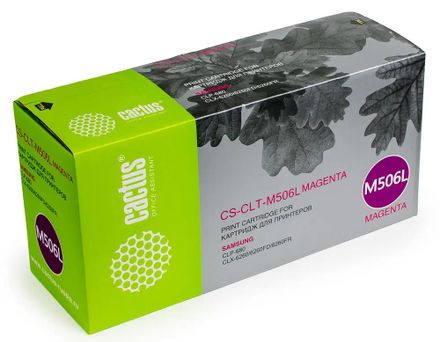 Картридж Cactus CS-CLT-M506L, CLT-M506L, пурпурный / CS-CLT-M506L