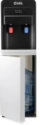 Кулер AEL LD-AEL-805a, напольный, электронный, push - кран, черный/белый