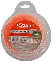 Изображение товара Леска для триммеров STURM BGT3535 4 мм, 15 м - высокая прочность и универсальность