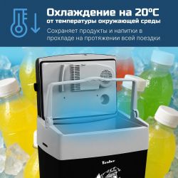 Автохолодильник TESLER TCF-3014, черный