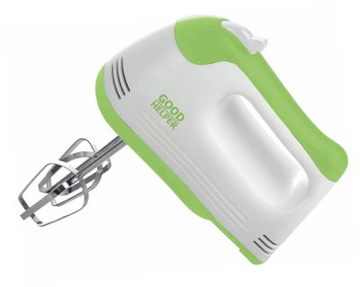 Характеристики Миксер GOODHELPER HM375, ручной, белый и зеленый ...