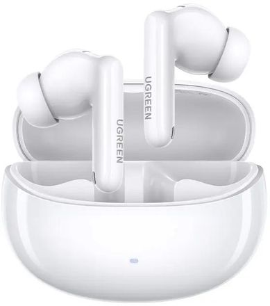 Наушники UGREEN WS206, Bluetooth, внутриканальные, белый [35725]