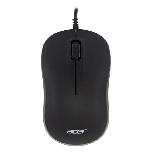 Мышь проводная Acer OMW140, оптическая, USB, 1200dpi, черный [zl.mceee.00l]