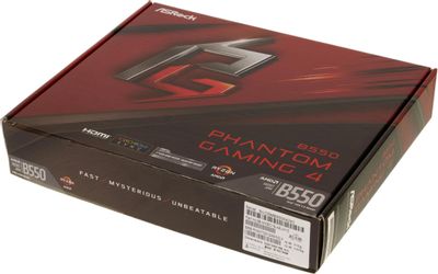 Характеристики Материнская плата ASRock B550 PHANTOM GAMING 4 ...