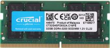 Изображение товара Оперативная память Crucial DDR4 32 ГБ 3200 МГц для ноутбуков SO-DIMM