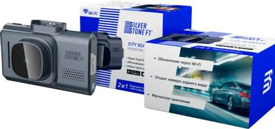 Видеорегистратор SilverStone F1 CityScanner, черный – купить в Ситилинк ...