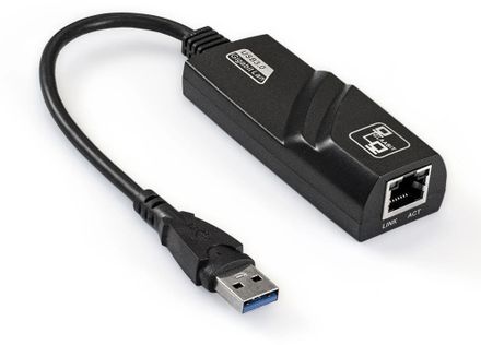 Сетевой адаптер Gigabit Ethernet EXEGATE EXE-730U3-45 USB 3.0 [ex288739rus]