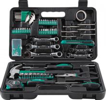 Изображение товара Набор инструментов CARTMAN 148 предметов с кейсом и множеством аксессуаров