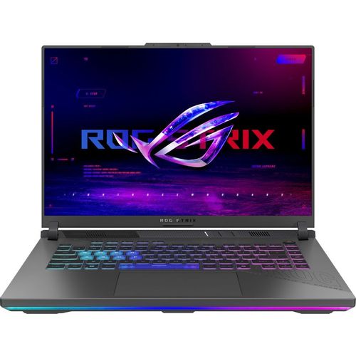 Ноутбук игровой ASUS ROG Strix G16 G614PR-RV027, 16", 2025, IPS, AMD Ryzen 9 8940HX 2.4ГГц, 16-ядерный, 16ГБ DDR5, 1ТБ SSD, NVIDIA GeForce RTX 5070 Ti для ноутбуков - 12 ГБ, TGP 140Вт, без операционной системы, серый [_90nr0nj7-m001j0]