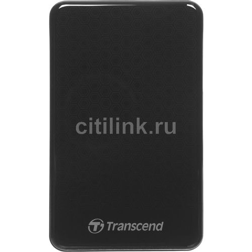 2ТБ Внешний диск HDD Transcend StoreJet 25A3 TS2TSJ25A3K, USB 3.0, черный